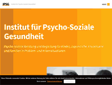 Tablet Screenshot of ipsg.de